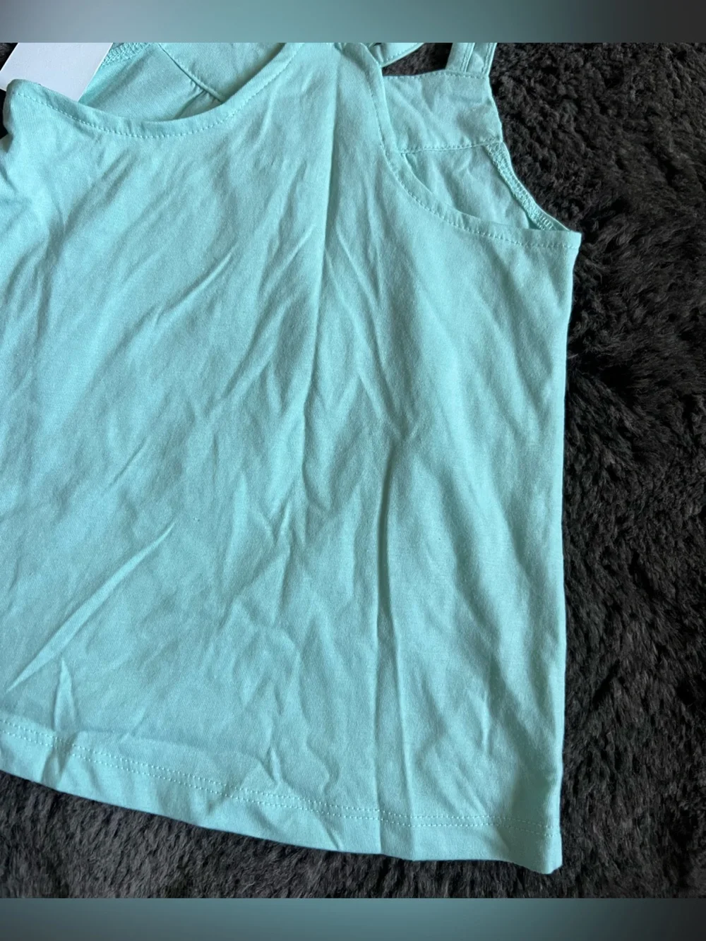 OshKosh B’Gosh Mint Green eyelet Tank Top